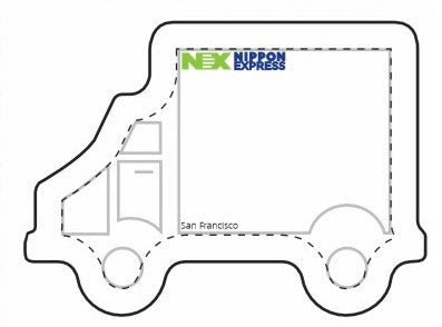 Truck Shaped Note Pad